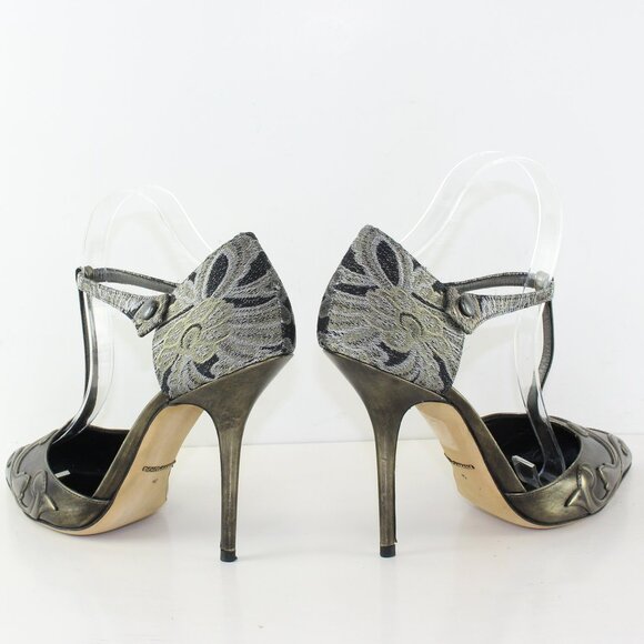 Dolce Gabbana Grey Stiletto Heels (EU 40 / 9 US) - Picture 3 of 12